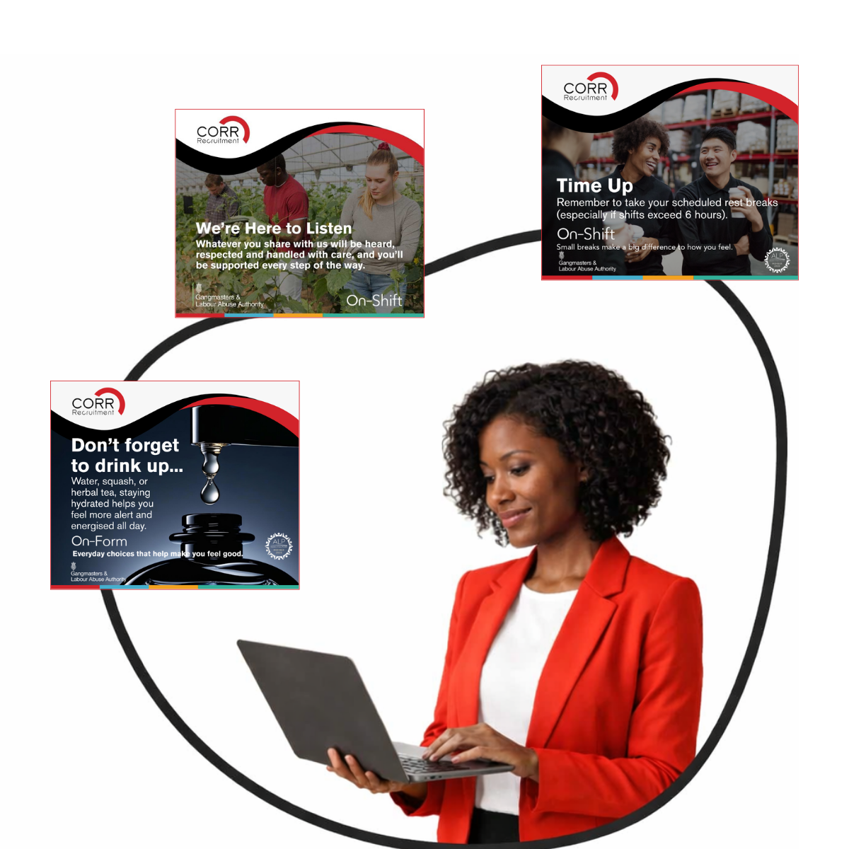 managed on-site recruitment compliance