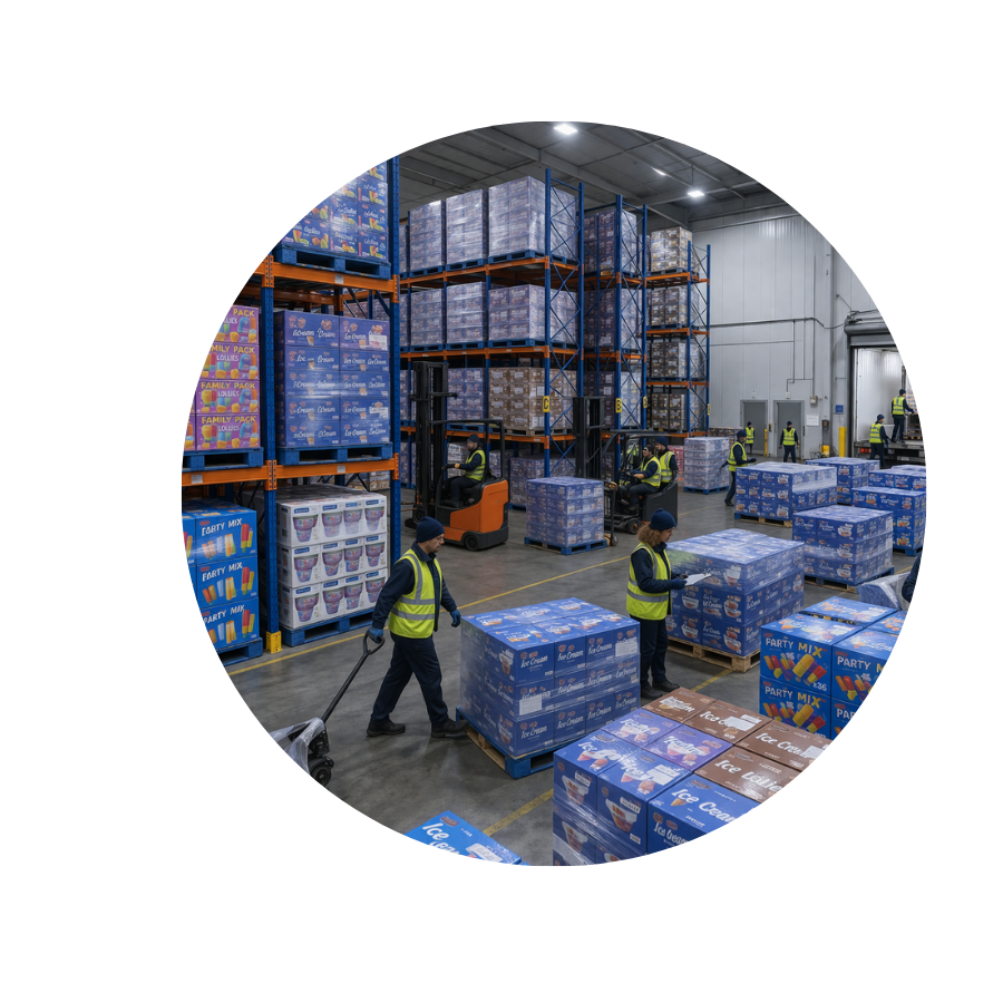 food distribution recruitment across south east and south west
